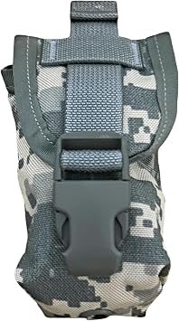 Military Tactical Flashbang Pouch, ACU Digital Camo, MOLLE Compatible, 8465-01-524-7324