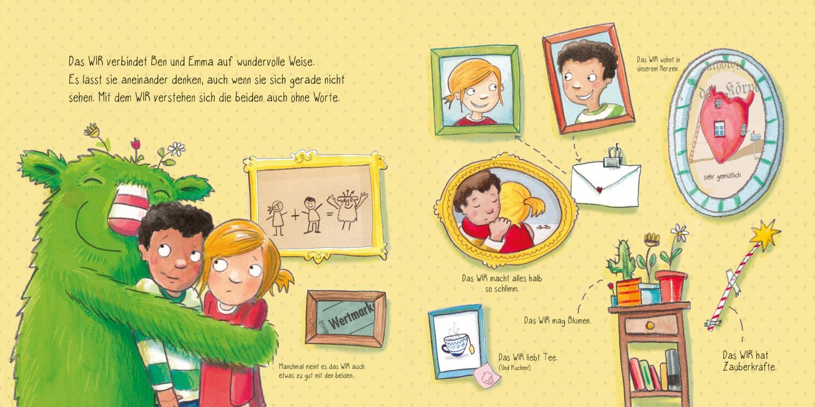 Das kleine WIR: Herzerwärmendes Bilderbuch ab 3 Jahren über Zusammenhalt und Freundschaft, Streit und Versöhnung - zur spielerischen Stärkung des ... kleine WIR: Geschichten über das WIR-Gefühl)