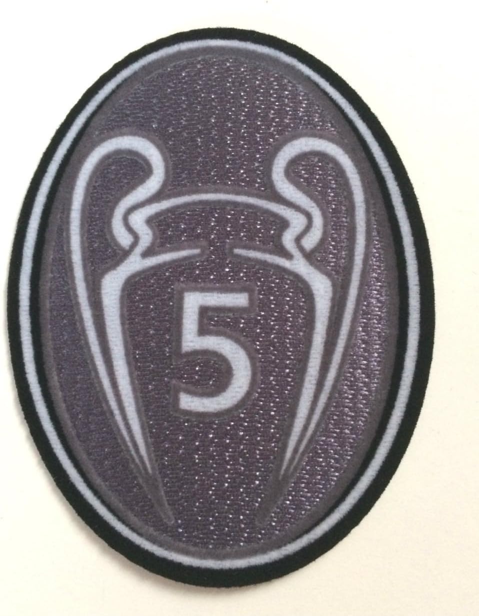 Trophy 5 for UCL Patch Uefa Champions League Badge