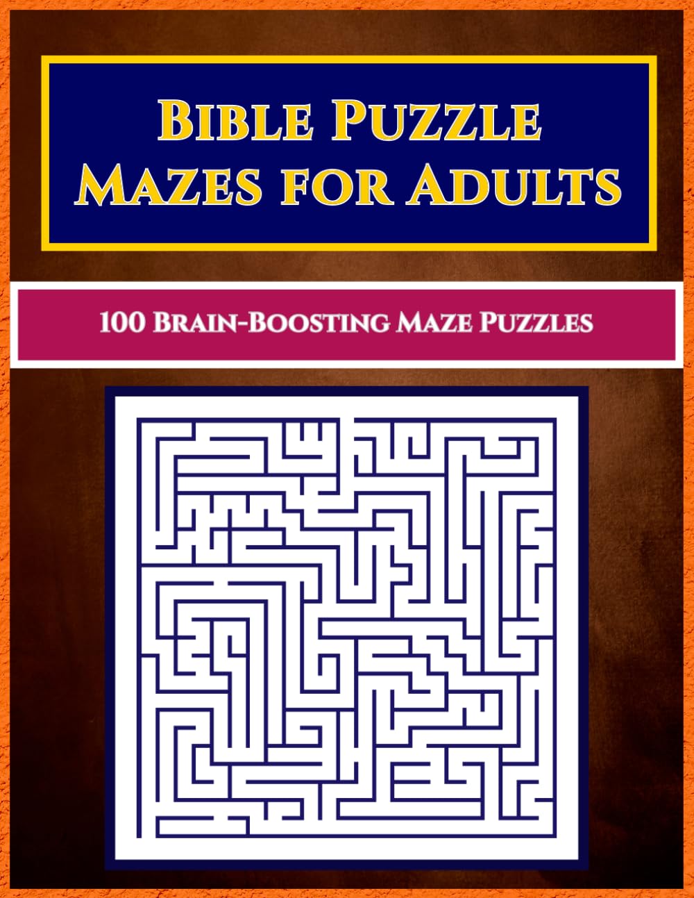 Scripture Maze Puzzle Book for Adults: 100 Peaceful Maze Puzzles Faith Based games for Family (Christian Maze Series)
