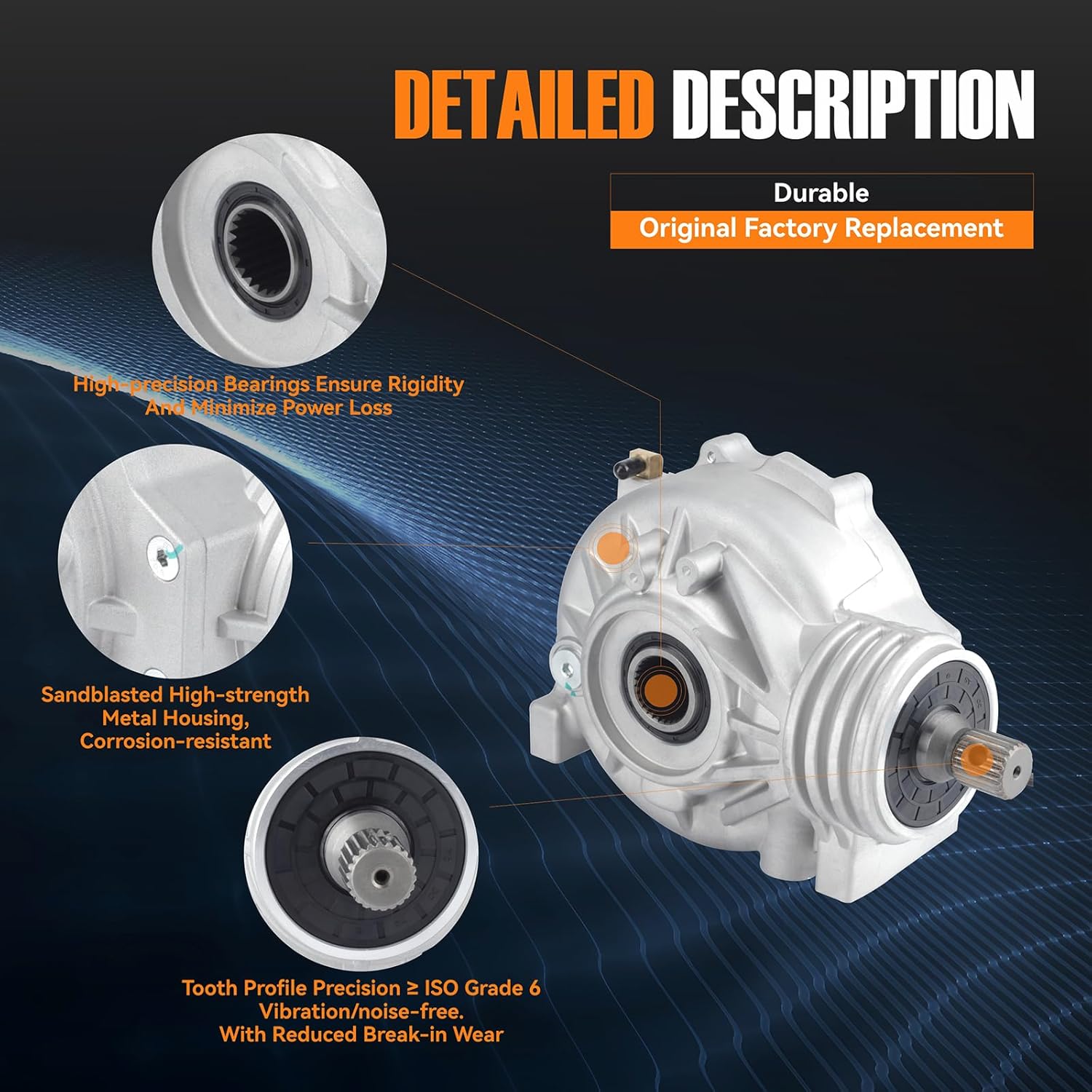 1334182 Front Differential Viscous Coupler Coupling Fit for Polaris RZR XP Turbo/4 Turbo 2016-2021 for General XP/XP 4 1000 for Ranger XP 1000 Replaces 1334143 1333745 1334624 1333368 1334626