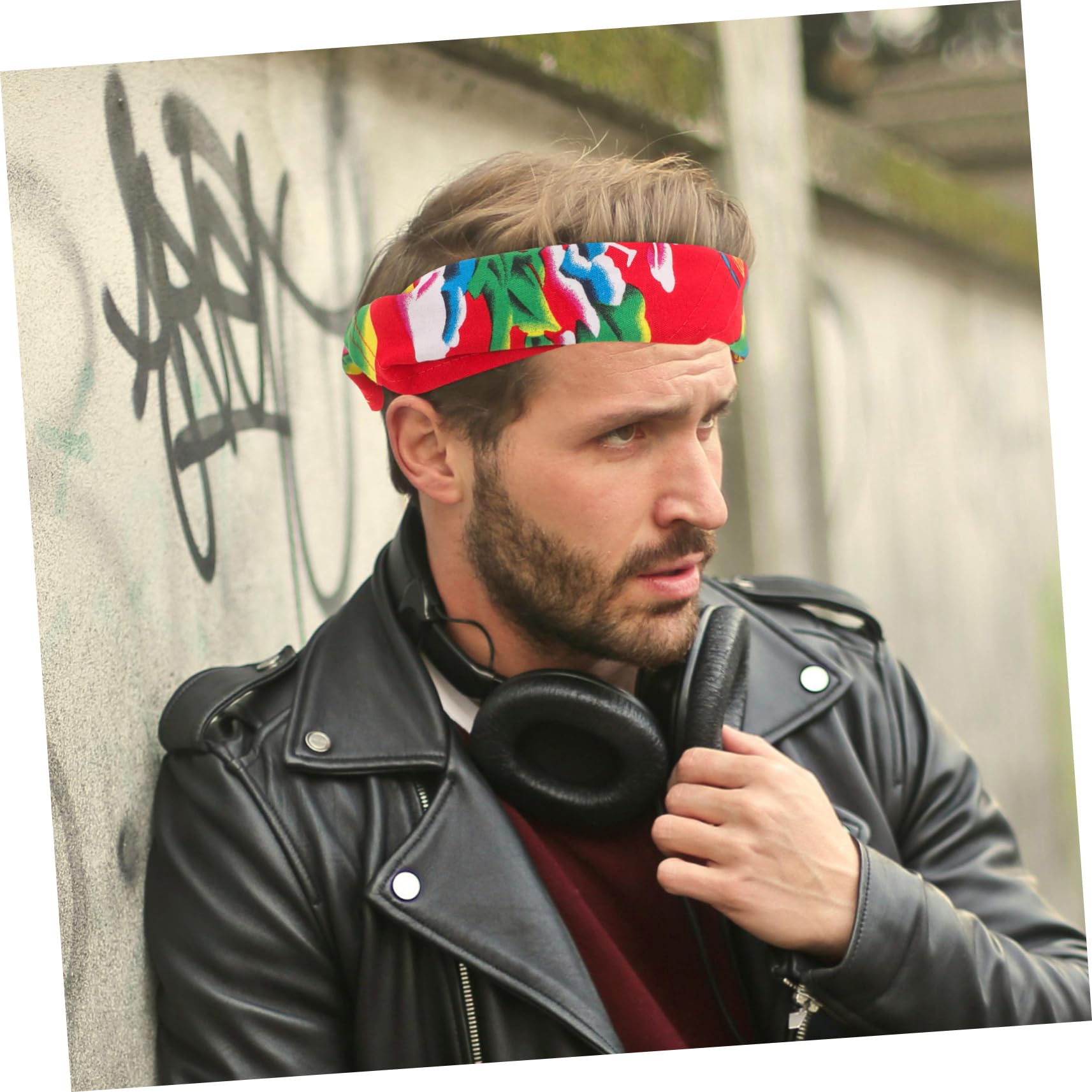 BESPORTBLE 5 Pezzi Sciarpa Da Ciclismo All'Aperto Bandana Per La Testa Comoda Da Ciclismo Bandana Multifunzione Ornamento Per Alla Moda Bandana A Triangolo Per Uomo Ornamenti