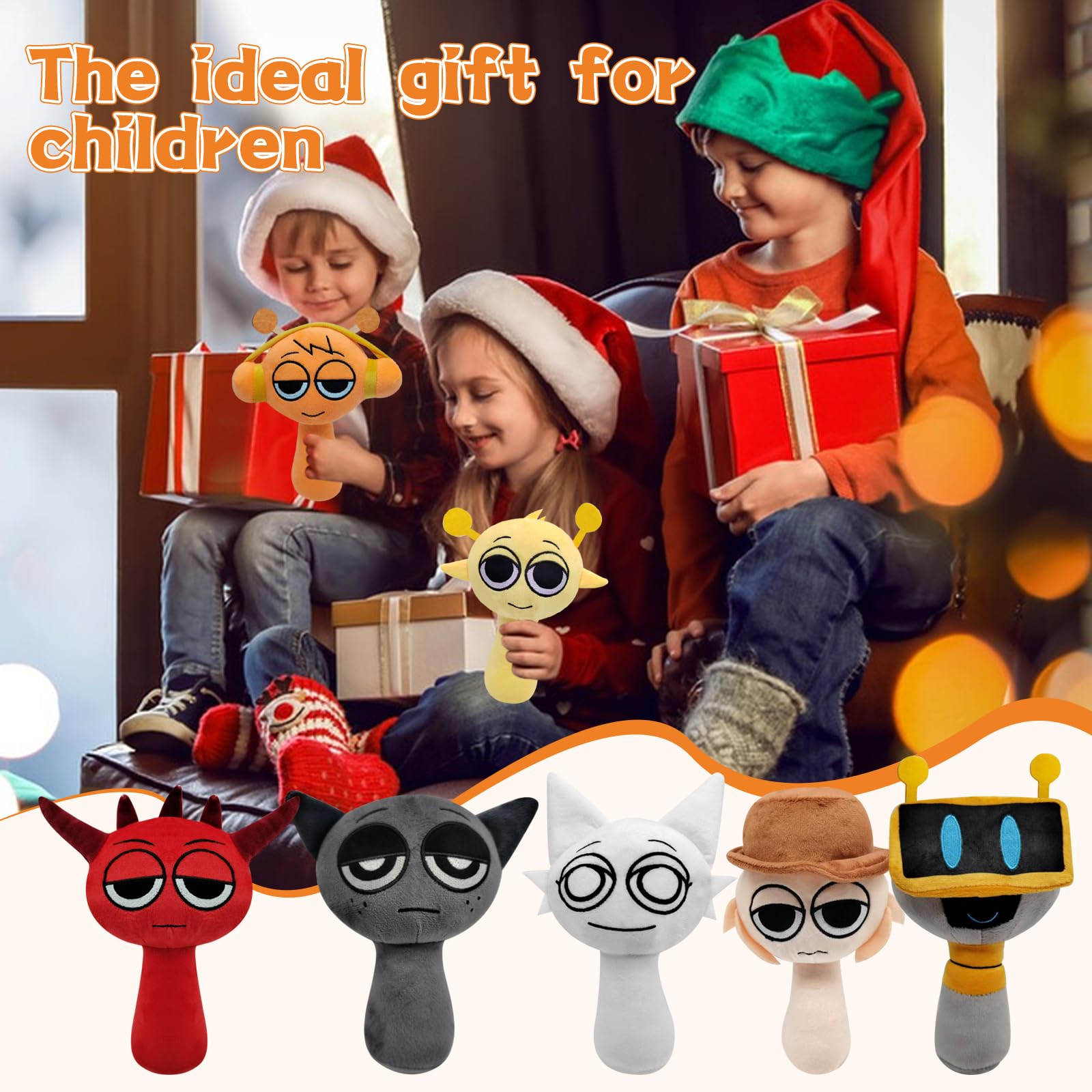 S-prunki Plushies, 9.8" S-prunki Plush, Peluche S-prunki Wenda, Suaves y Lindos SPR-unki Wenda Plush, Muñeco De Peluche Wen-da De Anime, Presentes para niños y niñas y Fans — view 5