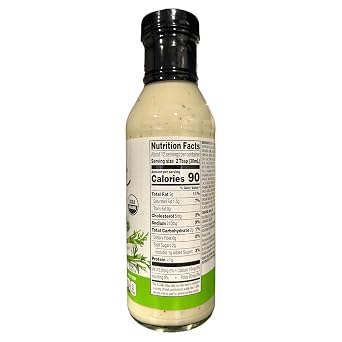 Nature's Promise Organic Ranch Dressing and Dip, 12 Fl Oz, USDA Organic