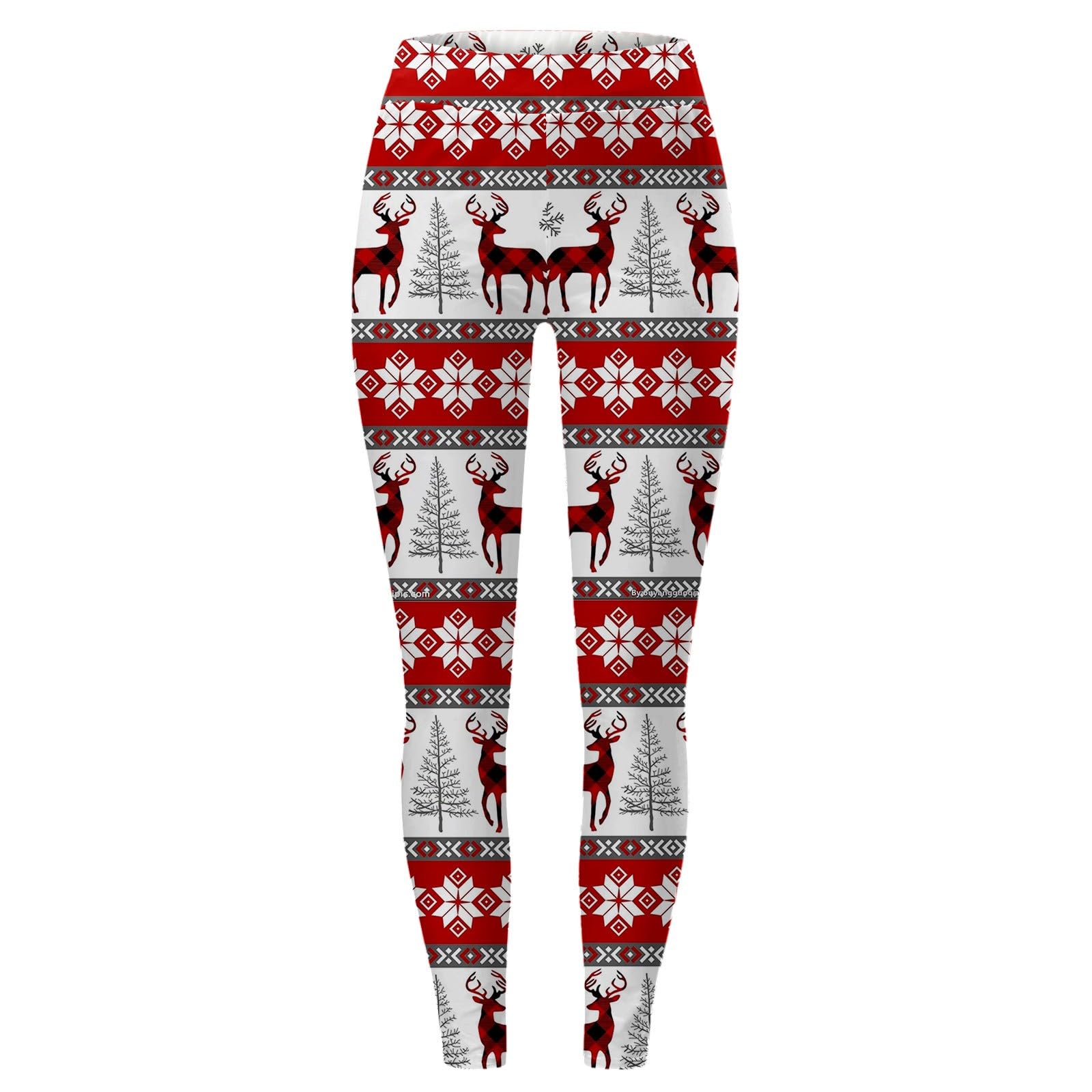Leggings Invernali Da Donna, Pantaloni Invernali Trekking Donna Leggings Plus Size Stampa Corsa Sci Divertenti Sportswear Con Grafica Di Natale Alla Moda Skinny Collant Cosplay
