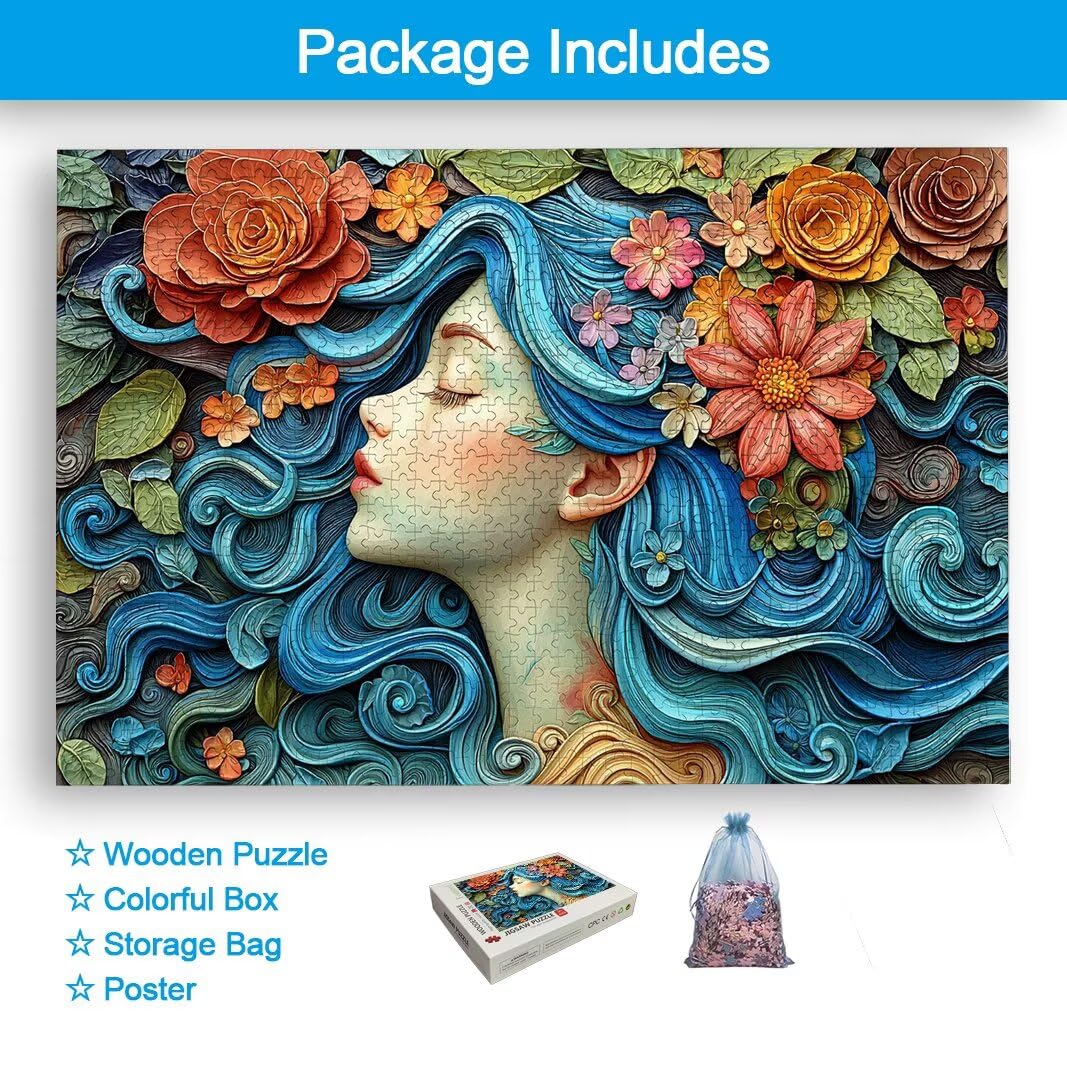 Puzzle Flor, Puzzle 3000 Piezas para Adultos, Regalo Mujer/Hombre -2623