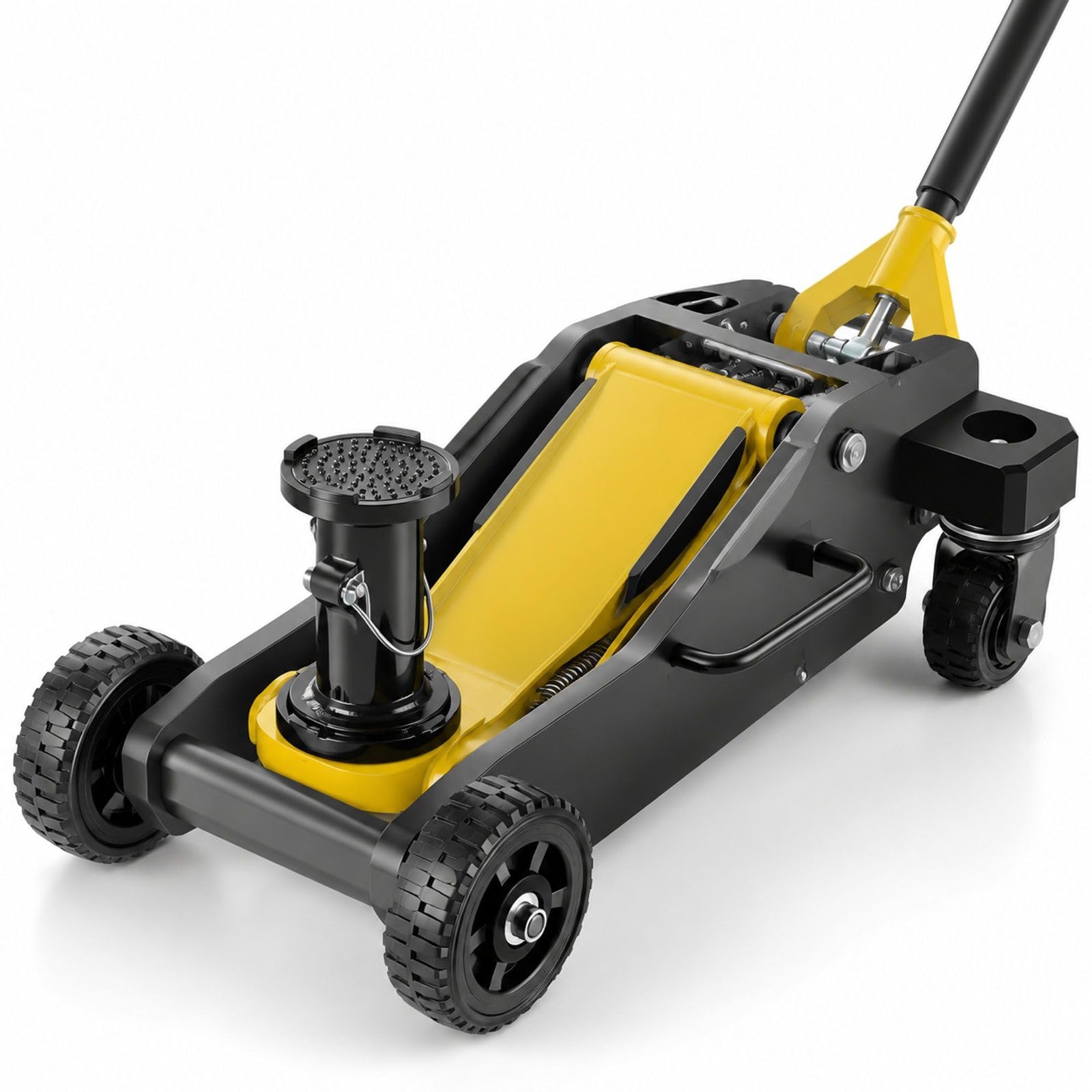 Hydrauliczny podnośnik samochodowy 3 t z konstrukcją aluminiowo-stalową, pompą dwutłokową do szybkiego podnoszenia i kolumną wysuwaną do SUV-ów i pickupów