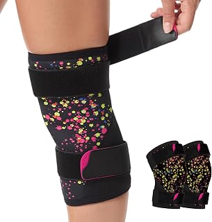 ACL Knee Brace for Basketball Running Adjustable Compression Support with Stabilizers Arthritis & Meniscus Pain Relief for Injury Recovery Breathable Sleeve Men Women 2XL