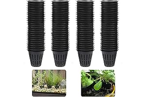 50PCS Hydroponic Net Pots: Essential Plant Support for Indoor Gardens