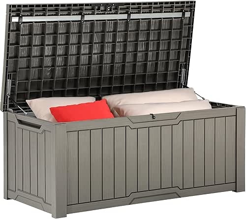 YITAHOME Coffre de Rangement Extérieure de 450L, Grand Rangement de