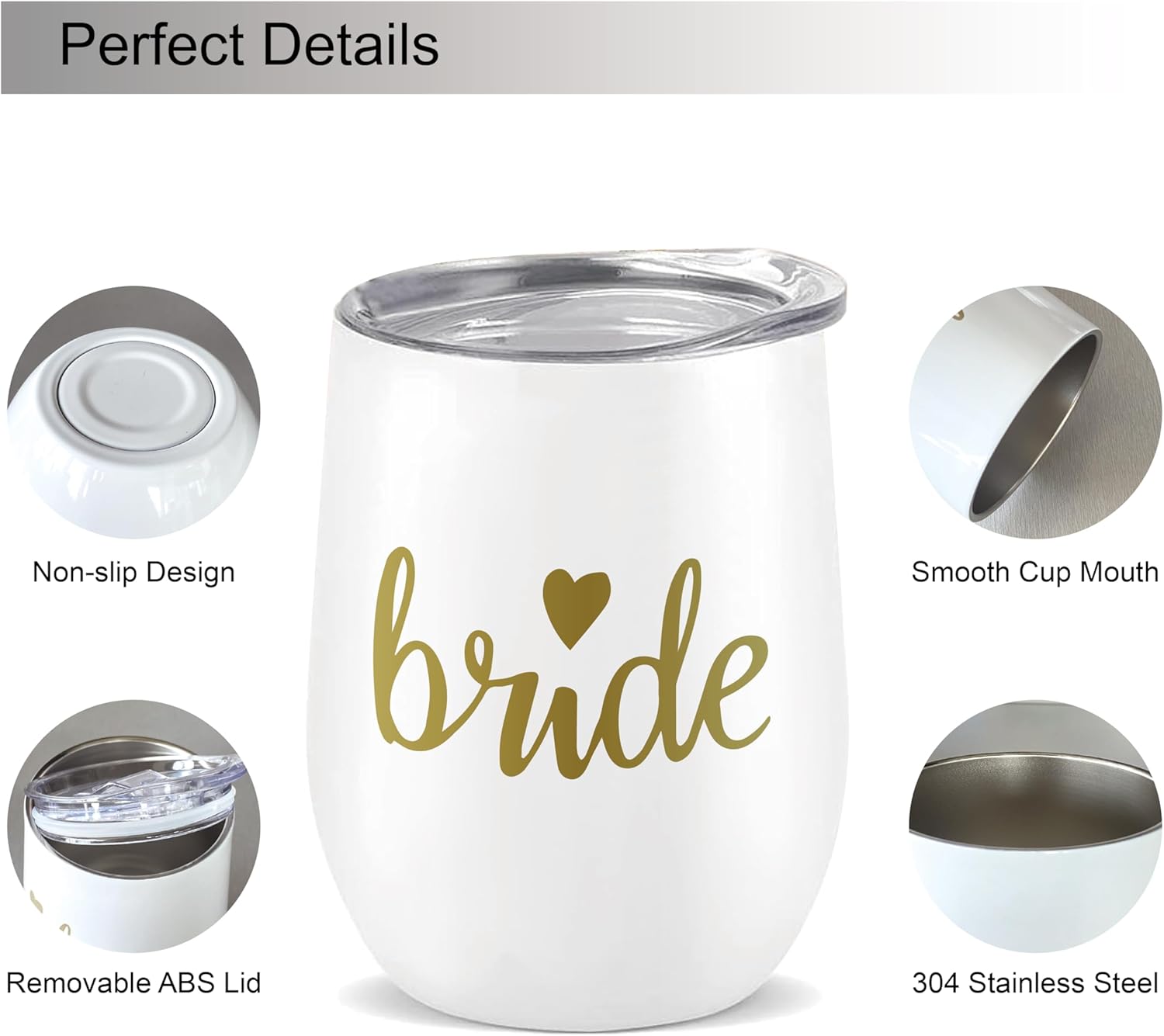 Bride Squad Bachelorette Party Cups 10 Pcs Team Bride Cups Bridesmaid Gifts Tumblers 12 Oz Insulated Cups with Lid and Straw(Turquoise)