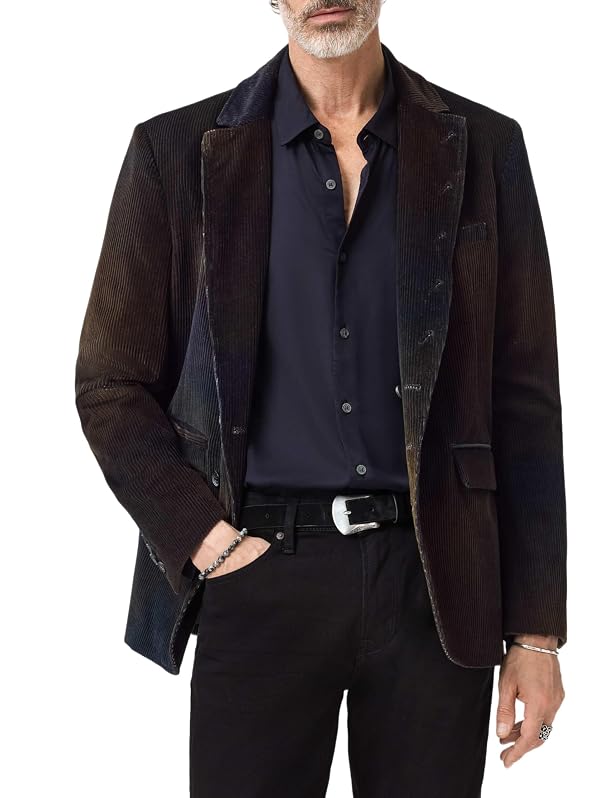 John Varvatos Baylor Jacket Dark Brown 50 by John Varvatos - Used condition - US$805.95