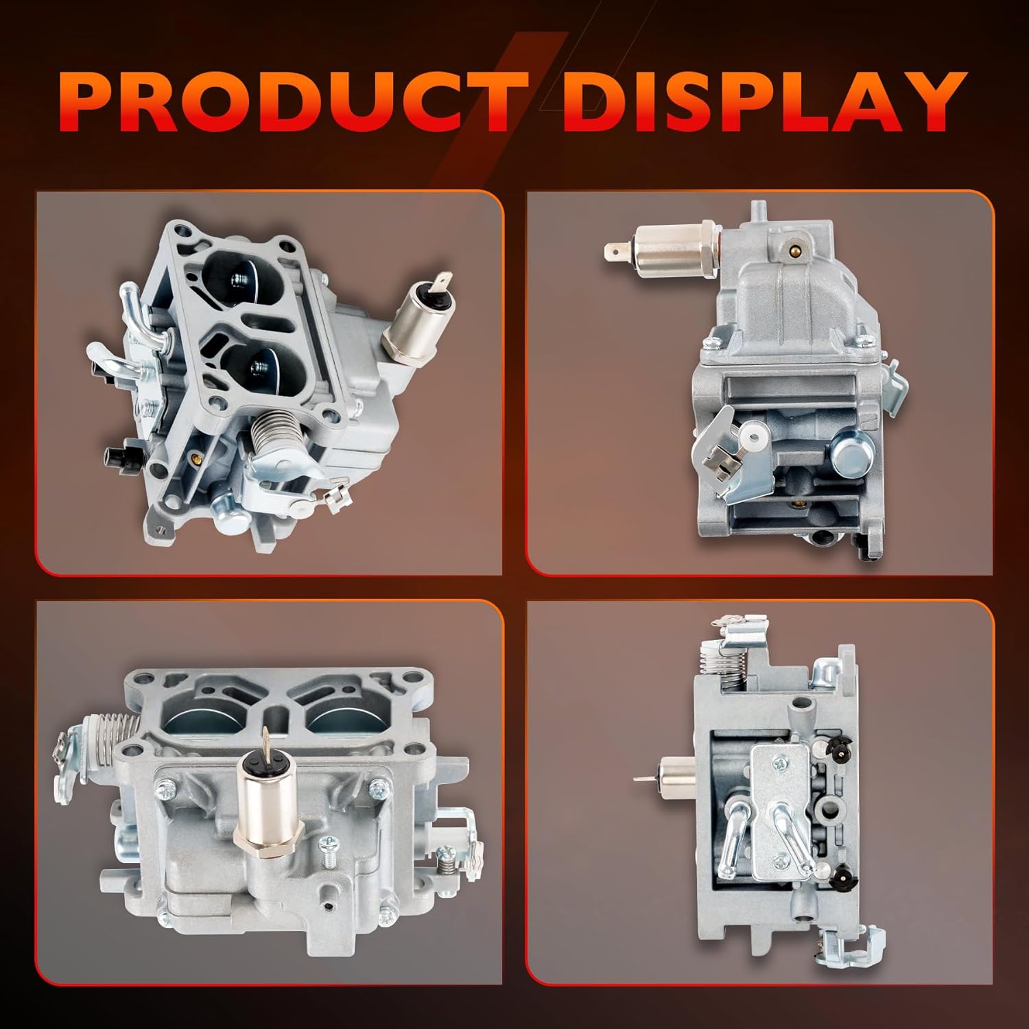 Carburetor Compatible with Kawasaki FD730V FD730VAS FD731V FD731VAS Engines, Carb Replaces #15003-2972,15003-2974, 15004-2063, with Fuel Pump Fuel Filter Gaskets & Clamps