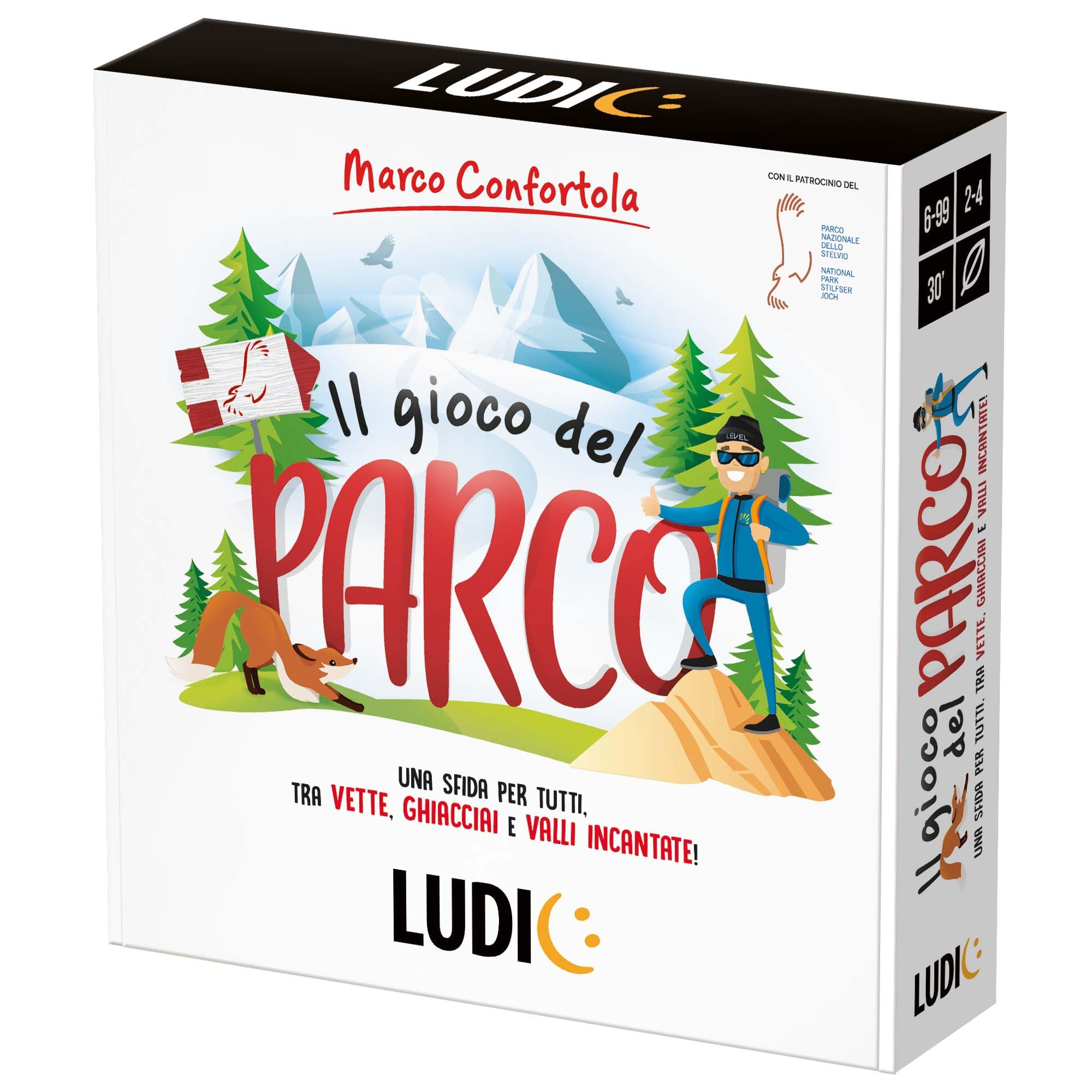 Ludic - Il Gioco Del Parco Con Marco Confortola: Gioco Da Tavolo Per Famiglie, 2-4 Giocatori, Ambientato Nello Stelvio, Made In Italy - 3