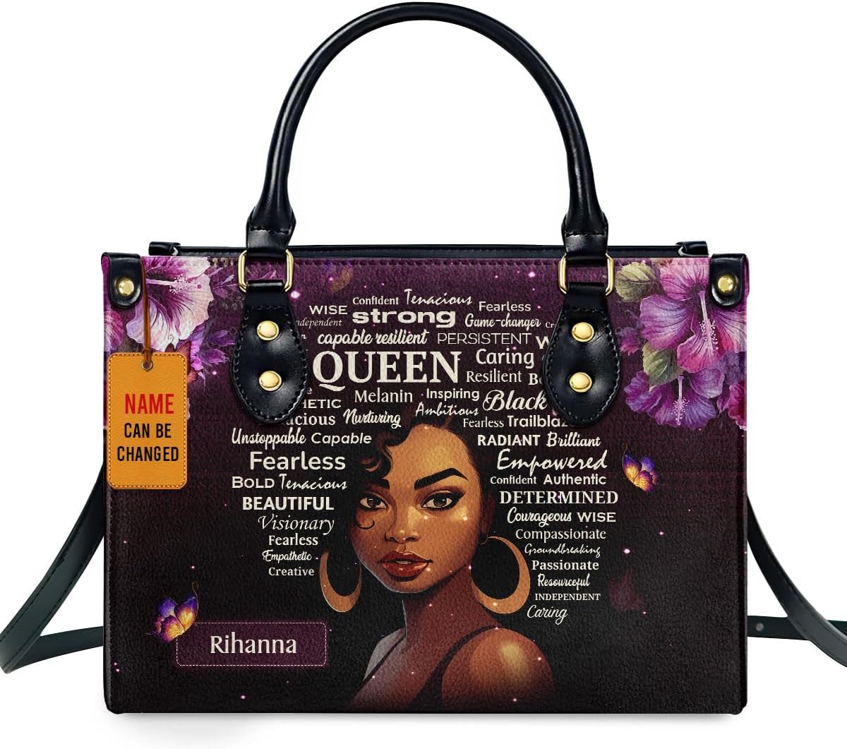 Sistabag Personalized Leather Handbag For African American - Christmas Gifts For Women For Black Women