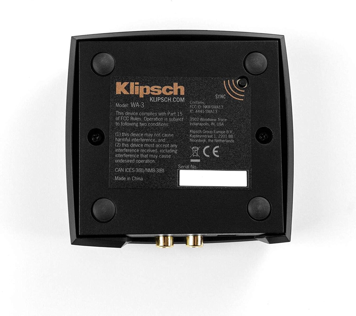 Klipsch WA-3 wireless subwoofer module