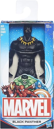 Miniatura 2 de MARVEL Figura de 6 pulgadas: Pantera Negra de Hasbro