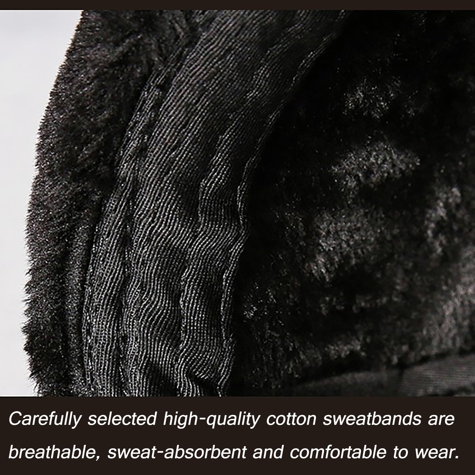 Cappello bomber invernale unisex da uomo in pelle russa con paraorecchie caldo in pelle bovina da caccia