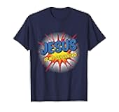 Christian Jesus is My Superhero Comic Pop Art T-Shirt