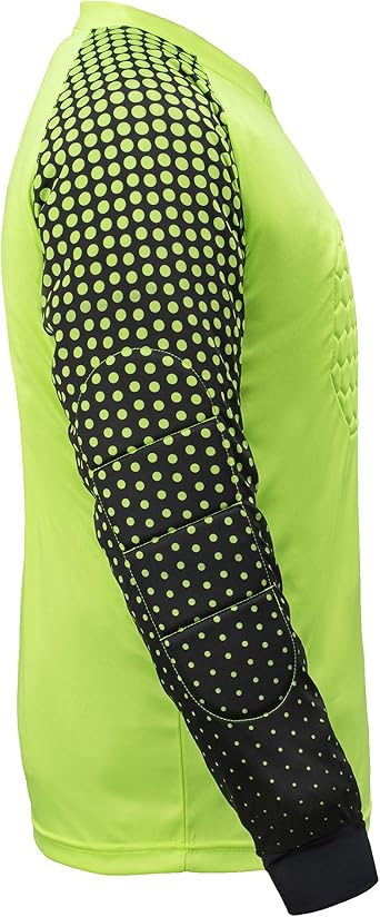 Soccer Goalie Shirt, Padded Goalkeeper Jersey, Youth and Adult Sizes