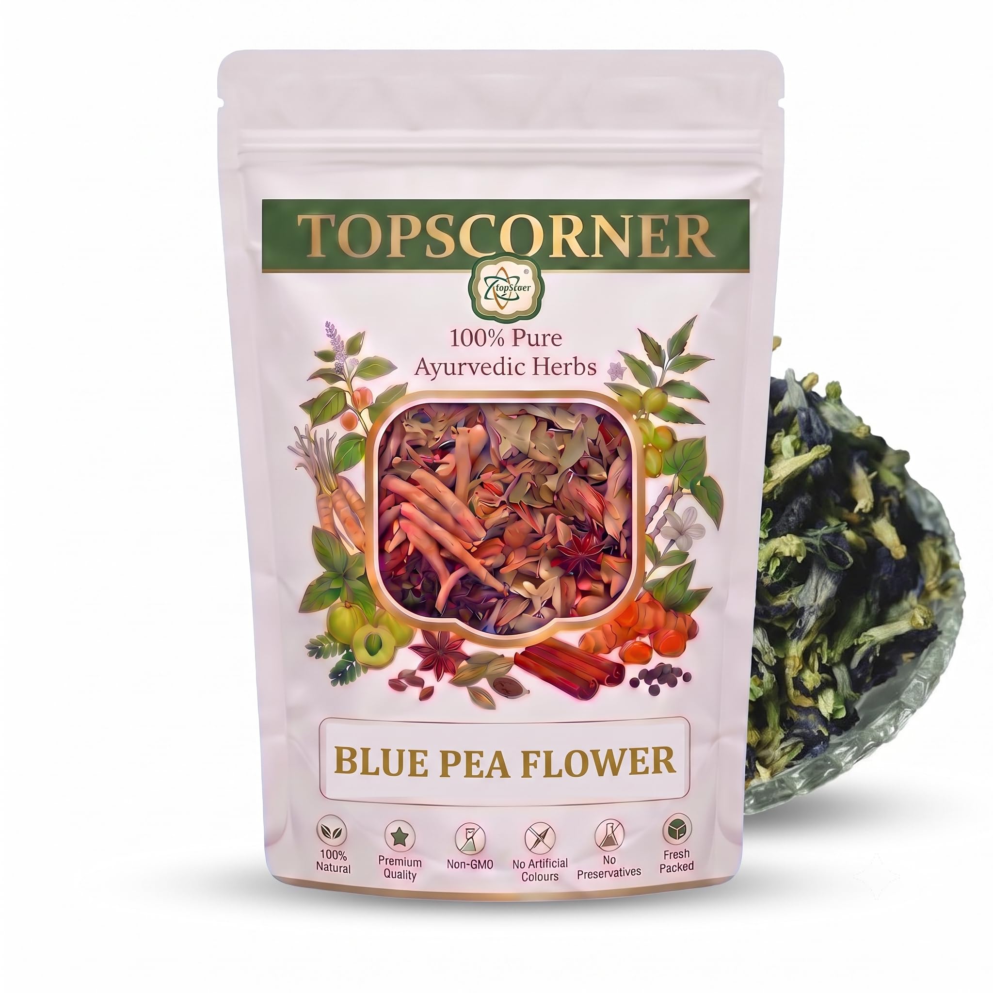 Topscorner Aprajita Phool (Dried), 100 Grams Pack-picture-13