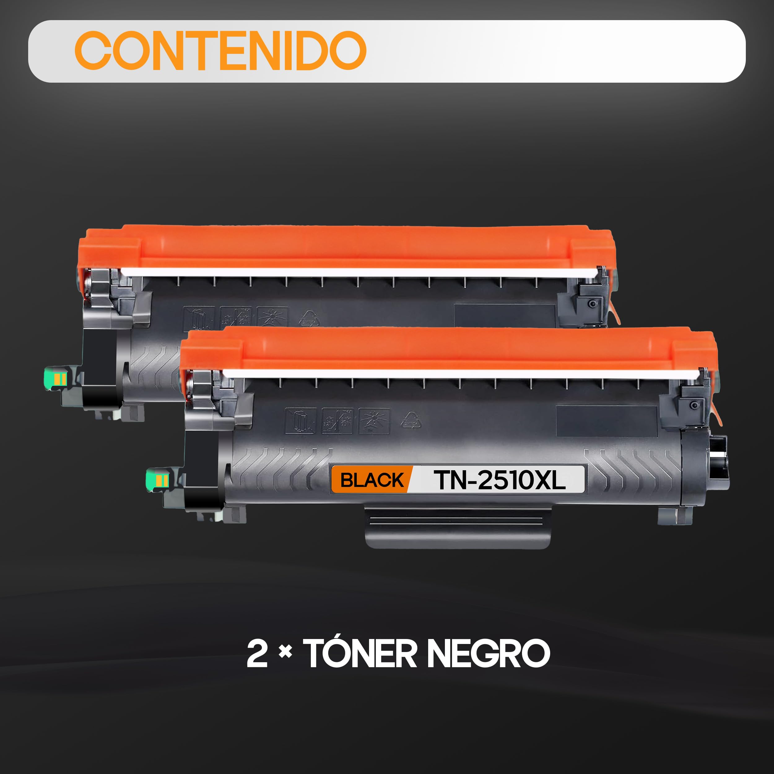 TN660 Cartucho De Tóner De Alto Rendimiento Compatible Con Brother TN 660 Tn 660 Tn630 Para Usar Con Impresora Hl L2380dw Hl L2360dw Mfc L2700dw - Foto 3