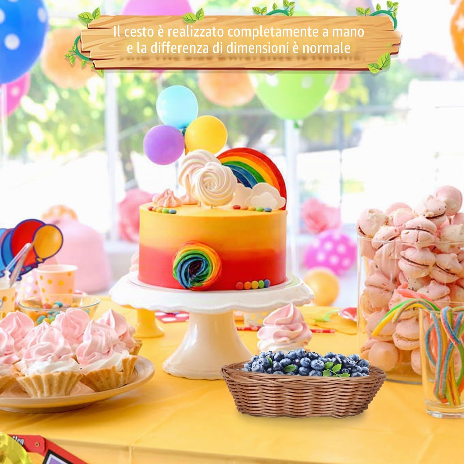 Confezione da 12 cestini per hamburger con fodere di carta, classici portapane ovali in plastica per fast food, pane, hamburger, patatine fritte,porta pane da cucina