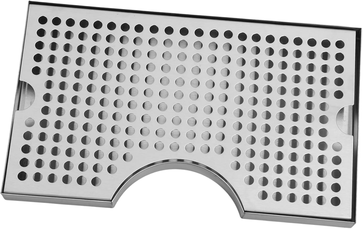 PRETYZOOM Stainless Steel Drip Tray for Kegerator Nonslip Design Easy to Clean Drip Catcher for Beer Dispenser Essential Kegerator Accessory for Home Bars and Hotels