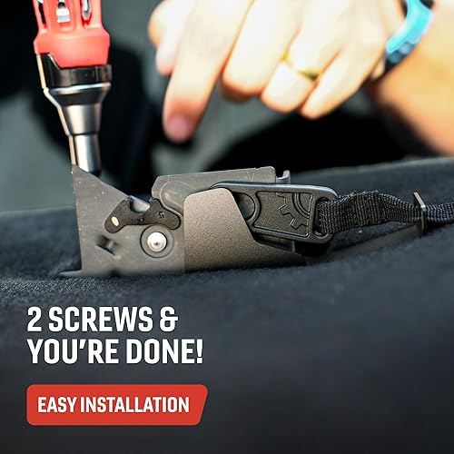 Miniatura 6 de BuiltRight Industries Liberación del asiento trasero para Ford F-150, F-250, F-350, F-450 y Raptor 2009-2025 - SuperCab y SuperCrew - El original