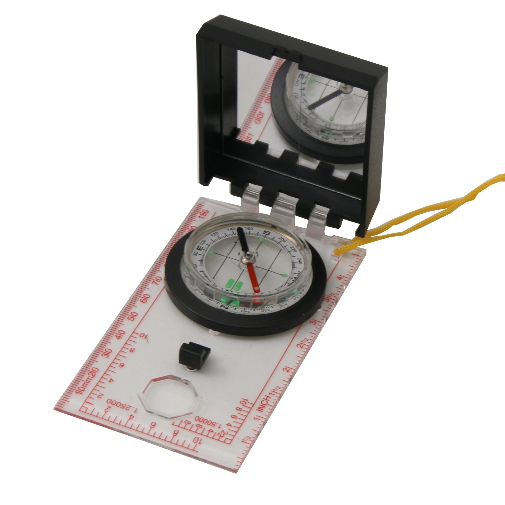 PIA INTERNATIONAL® Map Compass with Sighting Mirror-picture-23