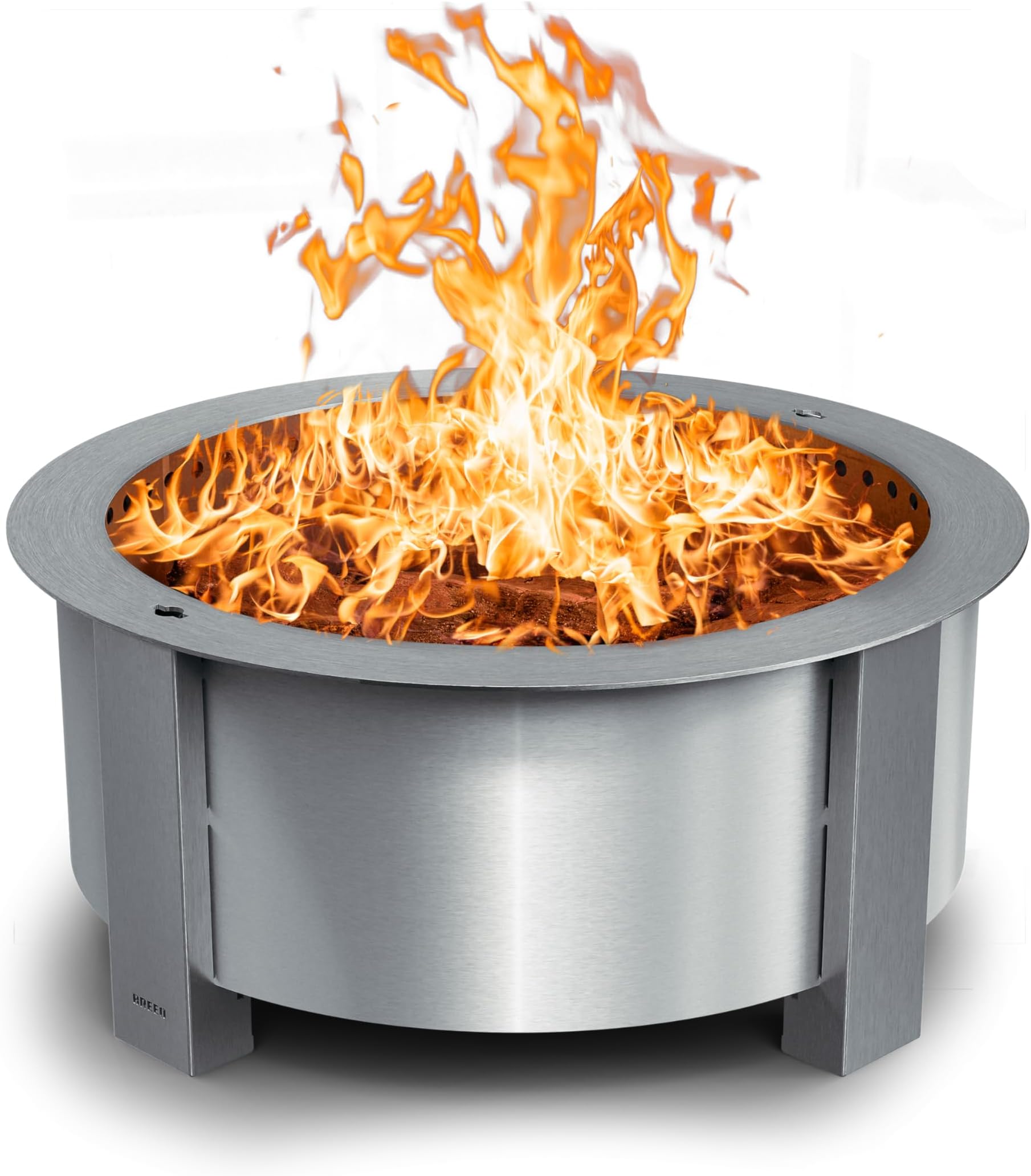 BreeoSmokeless Fire Pit (X Series 30, Stainless Steel)