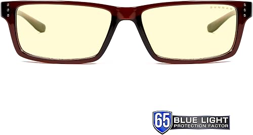 Miniatura 3 de Gunnar - Gafas prémium para juegos y computadora - Bloquean el 65% de la luz azul - Antidisturbios, expreso, tinte ámbar y gafas premium para juegos