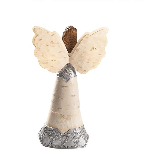 Vista 168 de Pavilion Gift Company Elements Daughter - Figura de ángel guardián, 6 pulgadas, color rojo