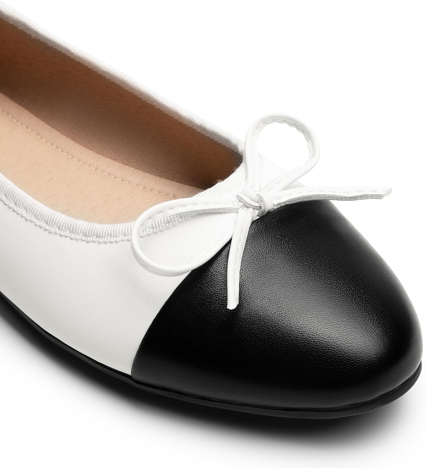 Dream Pairs Women's Flats, Round Toe Ballet Flats, Comfortable Slip-on Dressy Business Casual Work Office Ballerina Flat Dress Shoes