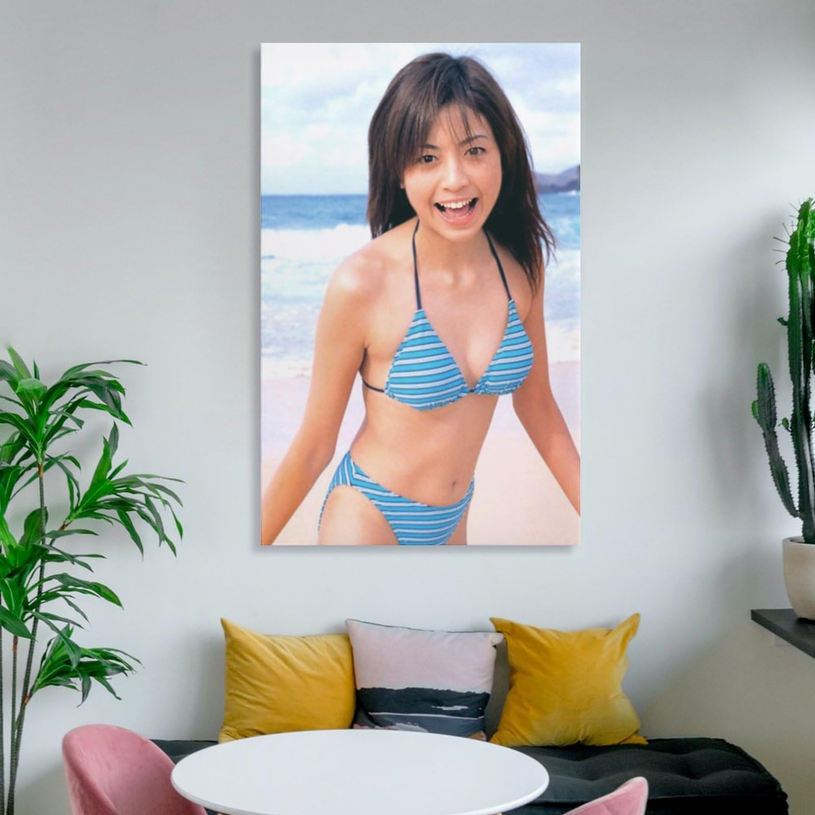 Amazon.co.jp: 片瀬那奈セクシービキニ写真ポスター絵画 壁飾り