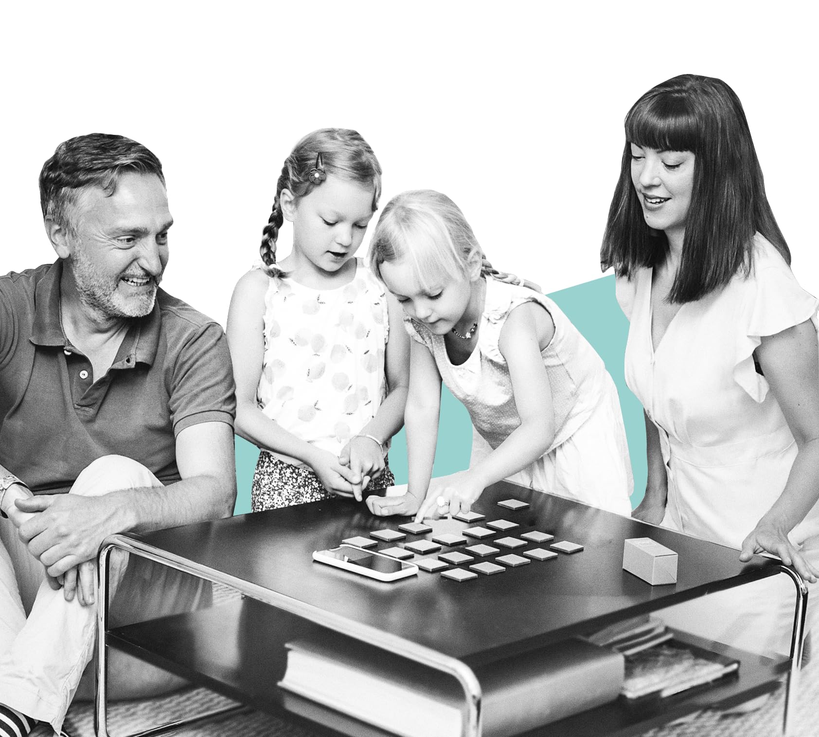 Klang² Audiomemo - Preisgekröntes Lernspiel, Gedächtnisspiel, Gehörtraining, Familienspiel, Spielesammlung aus Ahorn - Made in Germany