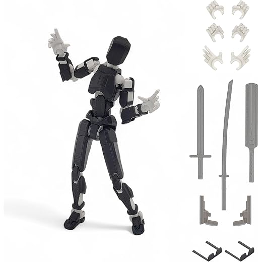 qwik3D Dummy 13 Action Figure Robot