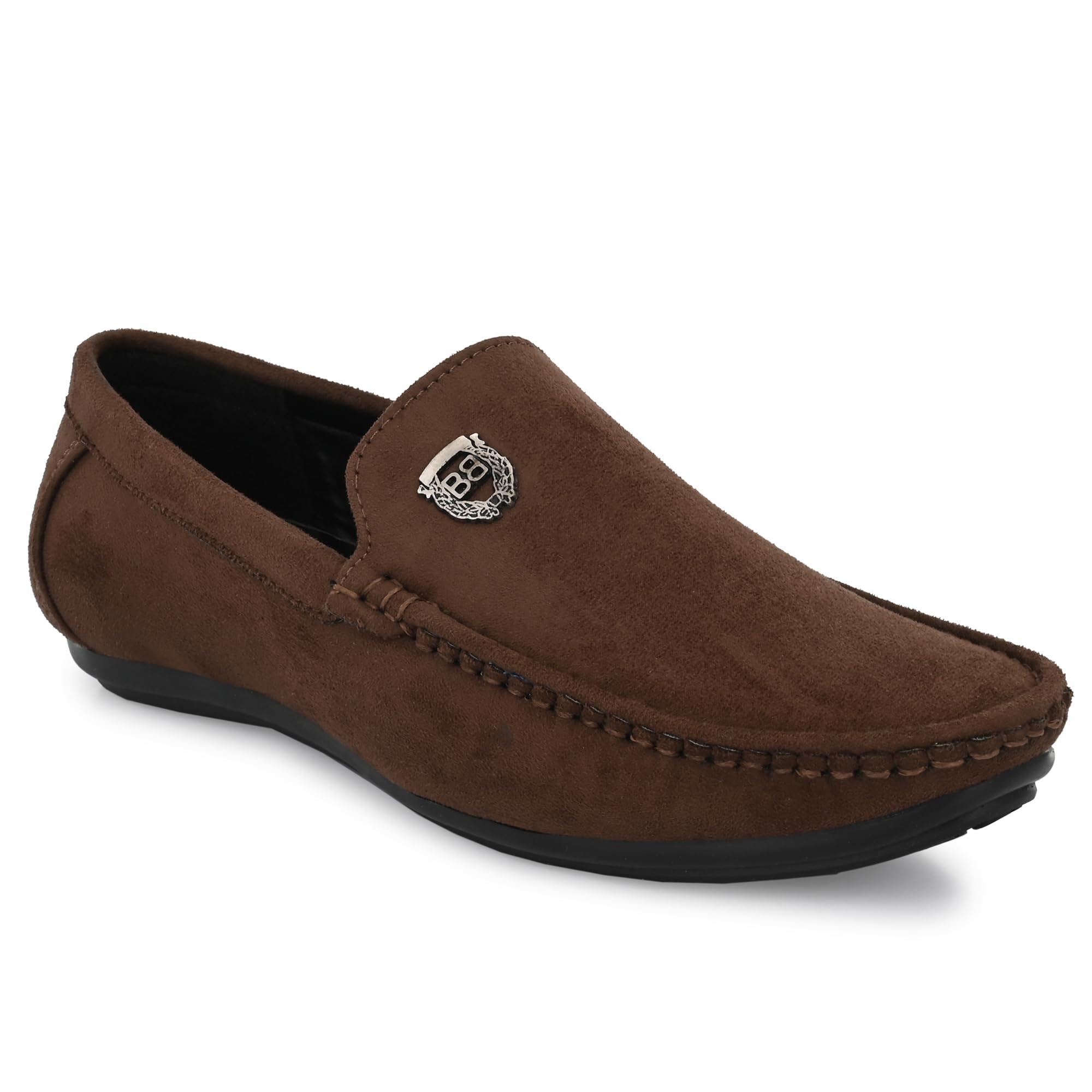 Suede Leather Loafers for Men (UK 6 to UK 12)-image-36