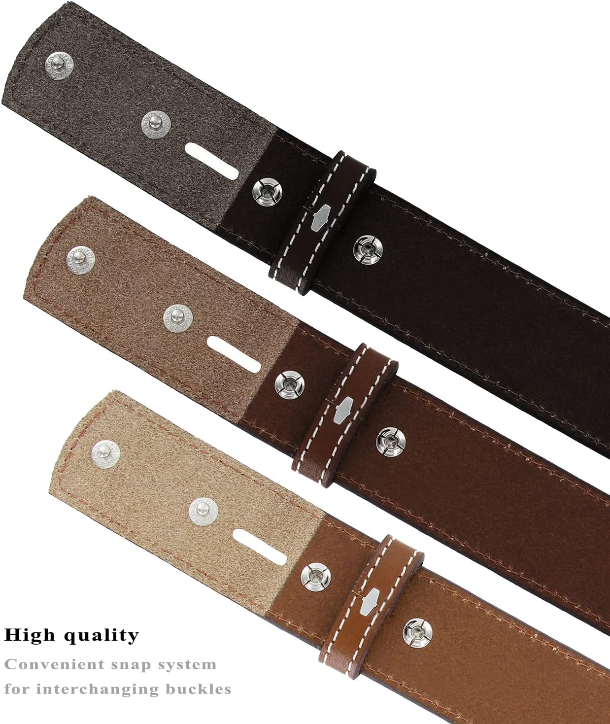 Genuine Full Grain Western Engraved Tooled Leather Strap or Belt 1-1/2" Wide - Image 5