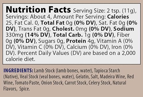 Miniatura 4 de More Than Gourmet Glace Dagneau Gold caldo de cordero asado 15 onzas paquete de 1