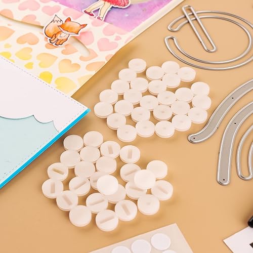 Miniatura 4 de Juego de 42 planeadores para tarjetas deslizantes giratorias deslizantes con troqueles de corte deslizantes de doble cara para hacer tarjetas,