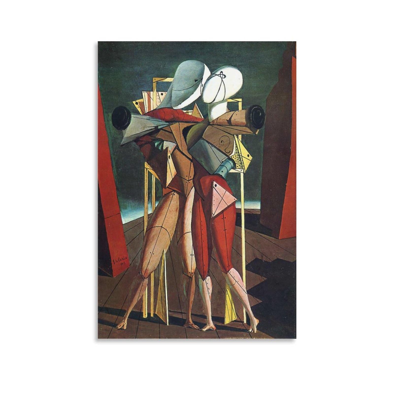 Amazon.co.jp: 画家 ジョルジョ・デ・キリコ 偉大な形而上絵画 