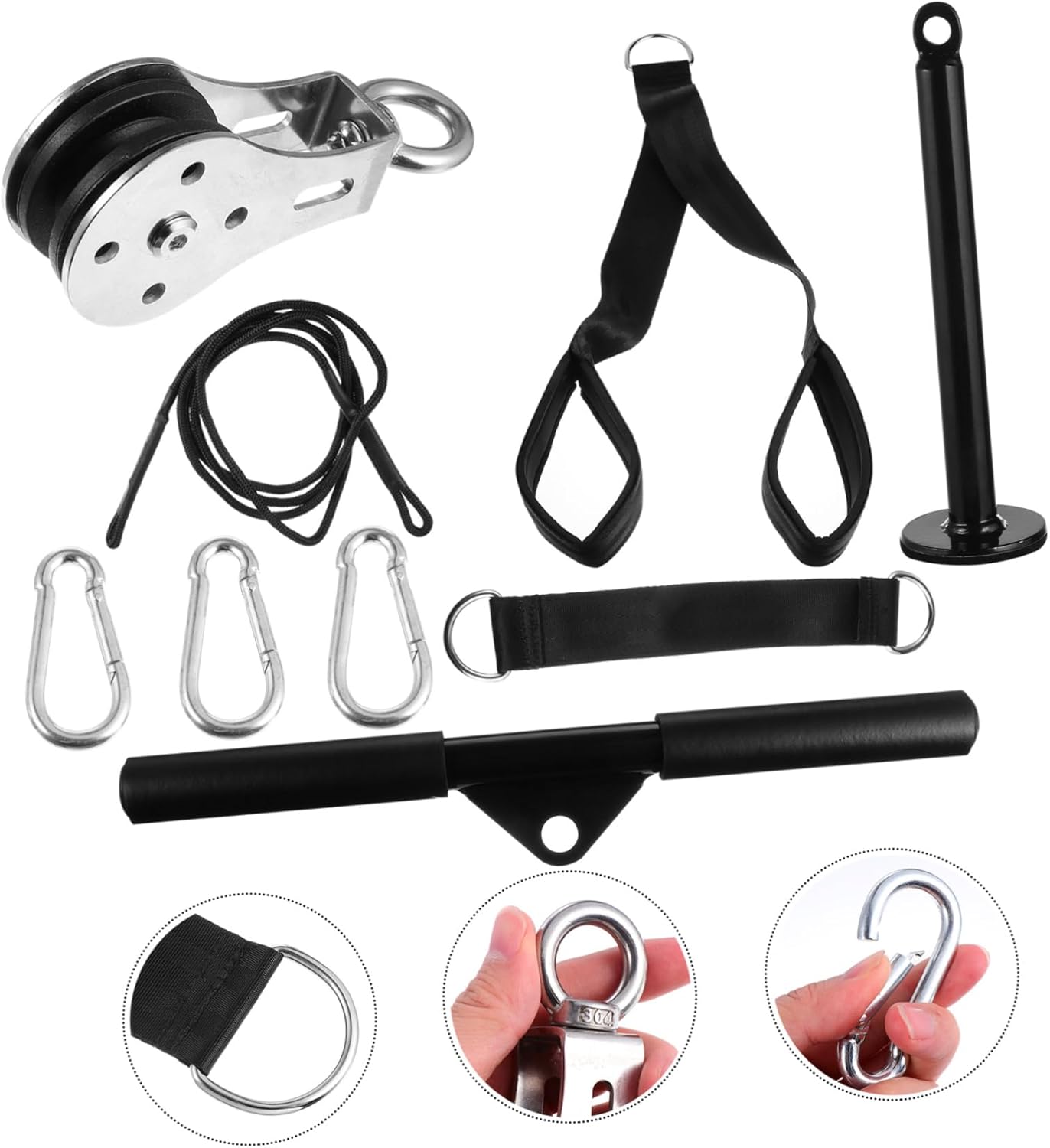 1set Professional Forearm Pulley Kit Arm Strength Training Equipment for Home Gym Compact and Easy to Use for Beginners and Advanced Users Forearm and Grip Strength