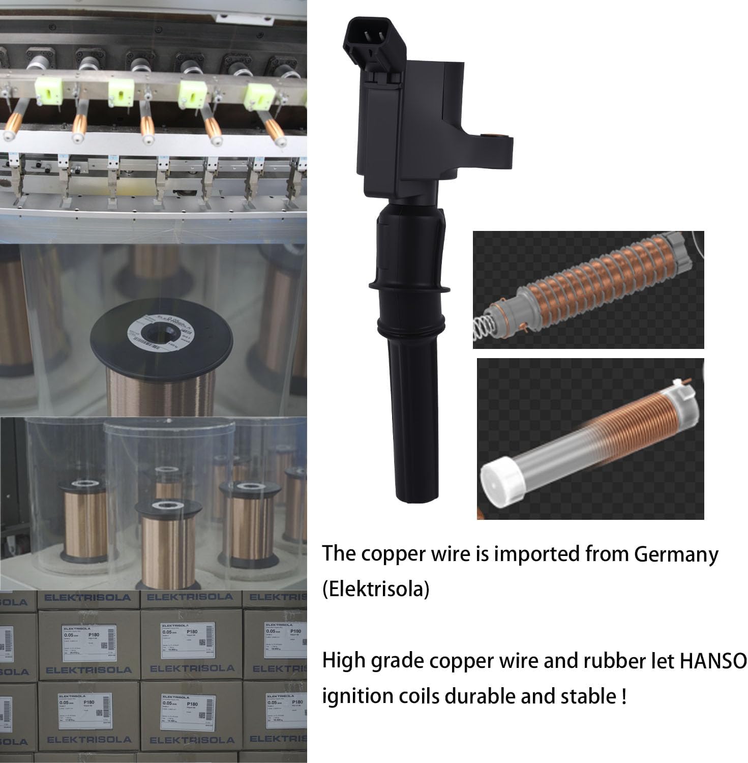 FD503 Set of 8 Ignition Coil Pack Compatible with Ford Lincoln Mercury 4.6L 5.4L V8 DG508 C1454 1L2U12029AA I2LU12A388AA C1417 DG473 DG481 DG491 F7TZ12029AB F7TU12A336BA