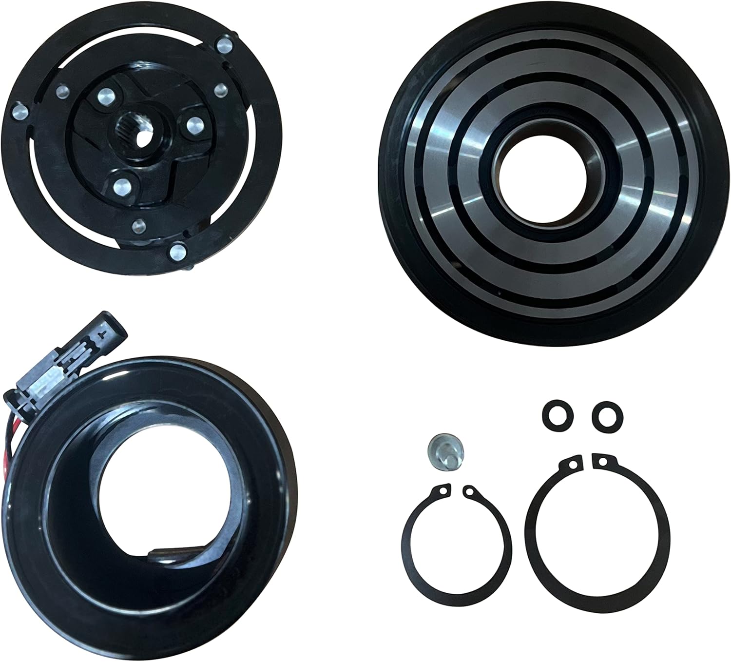 RYC New A/C Compressor Clutch AIH296-CL (Fits Chevrolet Colorado 3.6L 2015-2016; Fits GMC Canyon 3.6L 2015-2016)