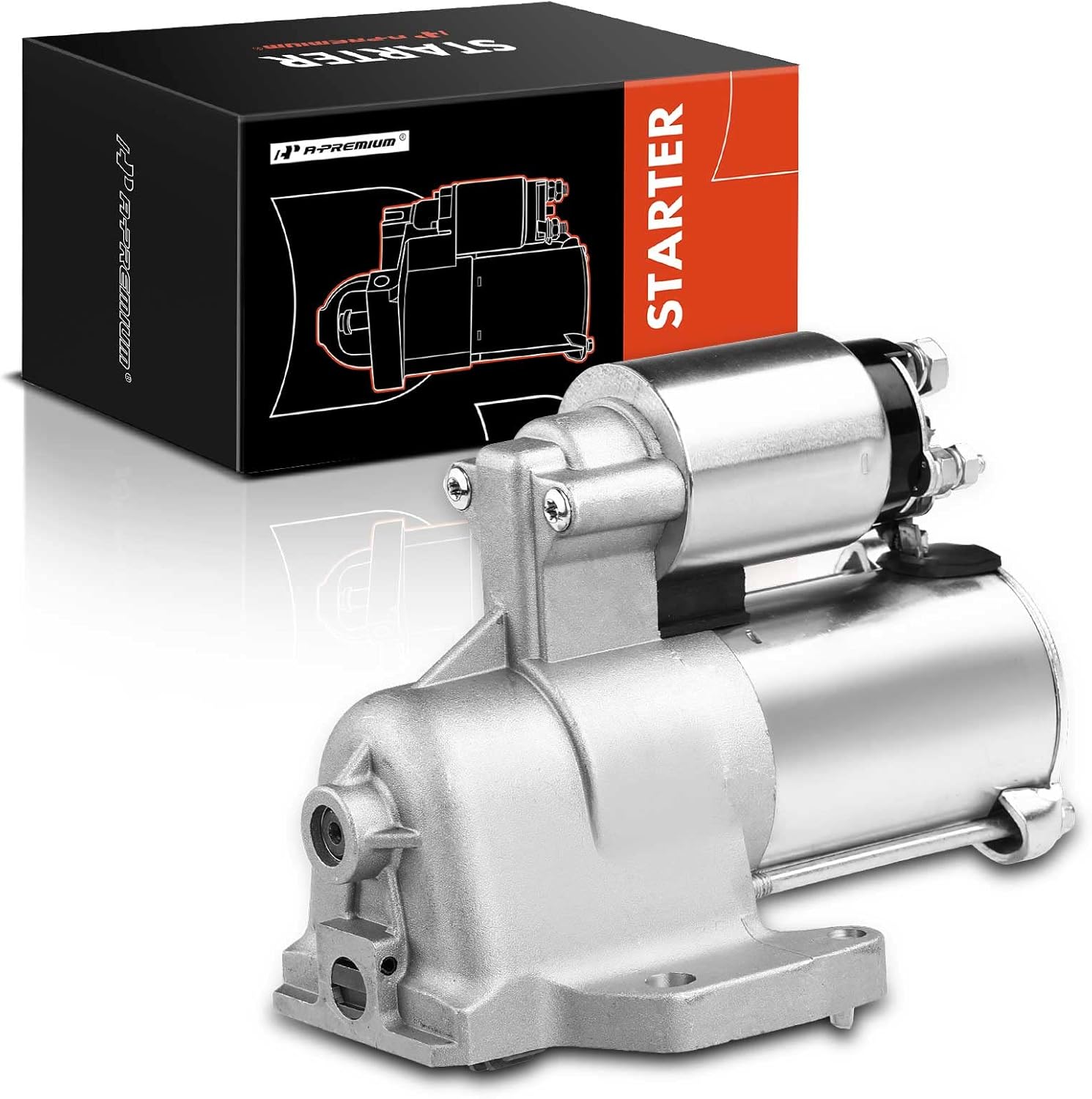 A-Premium Starter Motor Compatible with Ford Five Hundred 2005-2007 V6 3.0L, Freestyle 2005-2007 V6 3.0L & Mercury Montego 2005-2007 V6 3.0L, 1.5KW 12V 22-Tooth Counterclockwise, Replace# 5F9T11000AA