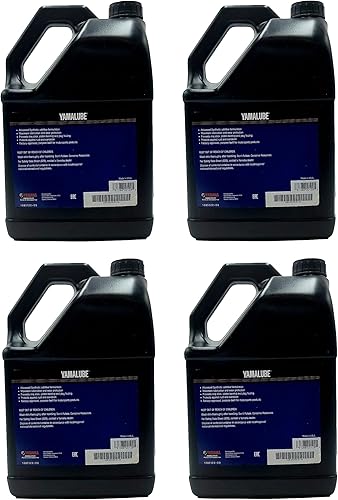 Miniatura 9 de Yamaha Original OEM Yamalube LUB-2STRK-S1-12 2 tiempos Hi Performance All Purpose 2S Aceite de motor Yamalube OEM - 1 cuarto de galón