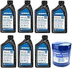 ACDelco DexosD Oil Change Kit 0W-20 Light Duty Diesel Engine Oil 19370138, 10-9277 and AC Delco PF66, 55495105, 19391402 Oil Filter (See Description For compatible vehicles)