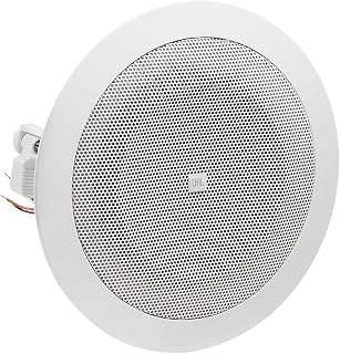 JBL 8128 8-Inch Full-Range In-Ceiling Loudspeakers - 25W 70V/100V Taps, 4-Pack for Commercial Audio