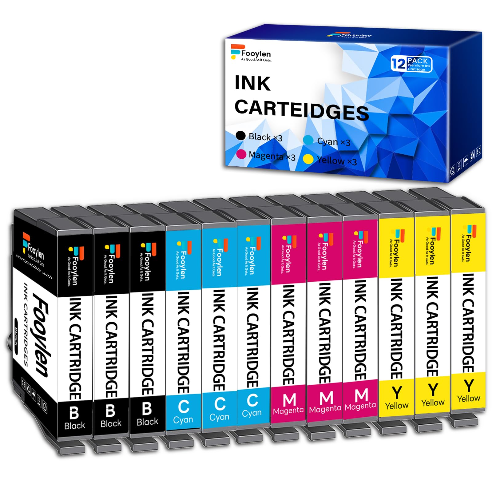 Fooylen Druckerpatronen Kompatibel für Epson Patronen Multipack für Epson